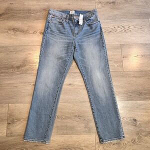 NWT J. Crew Slim Boyfriend Jeans Size 26 Light Wash Denim Womens‎ Casual